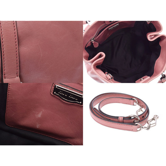 Miu Miu handbag pink leather strap - Picture 9 of 12